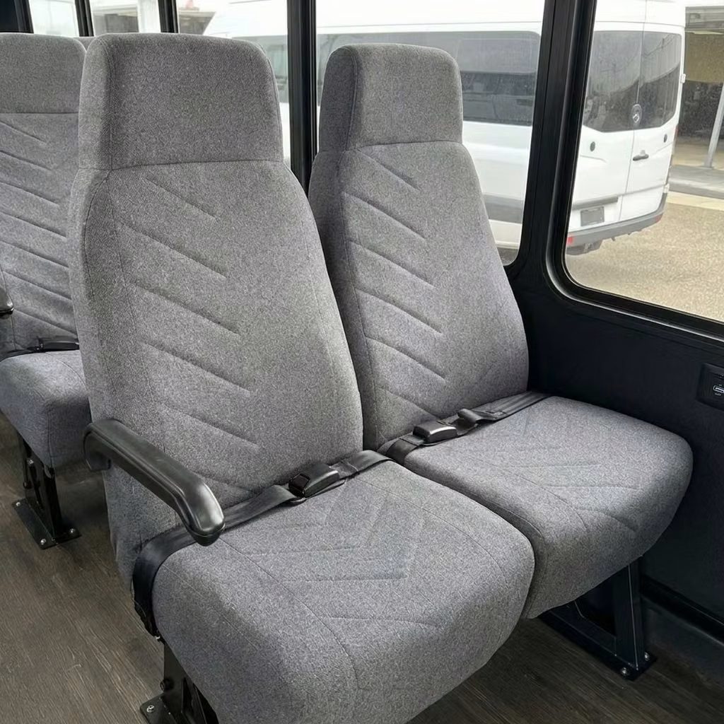 west allis 18 passenger minibus high back seats