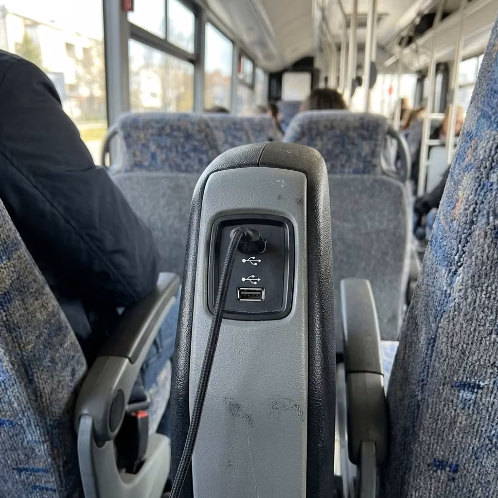 west allis 28 passenger minibus usb charging