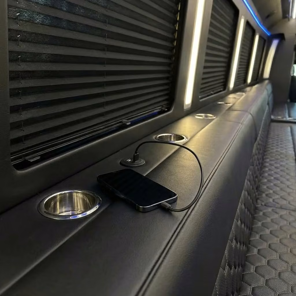 west allis party bus usb charging