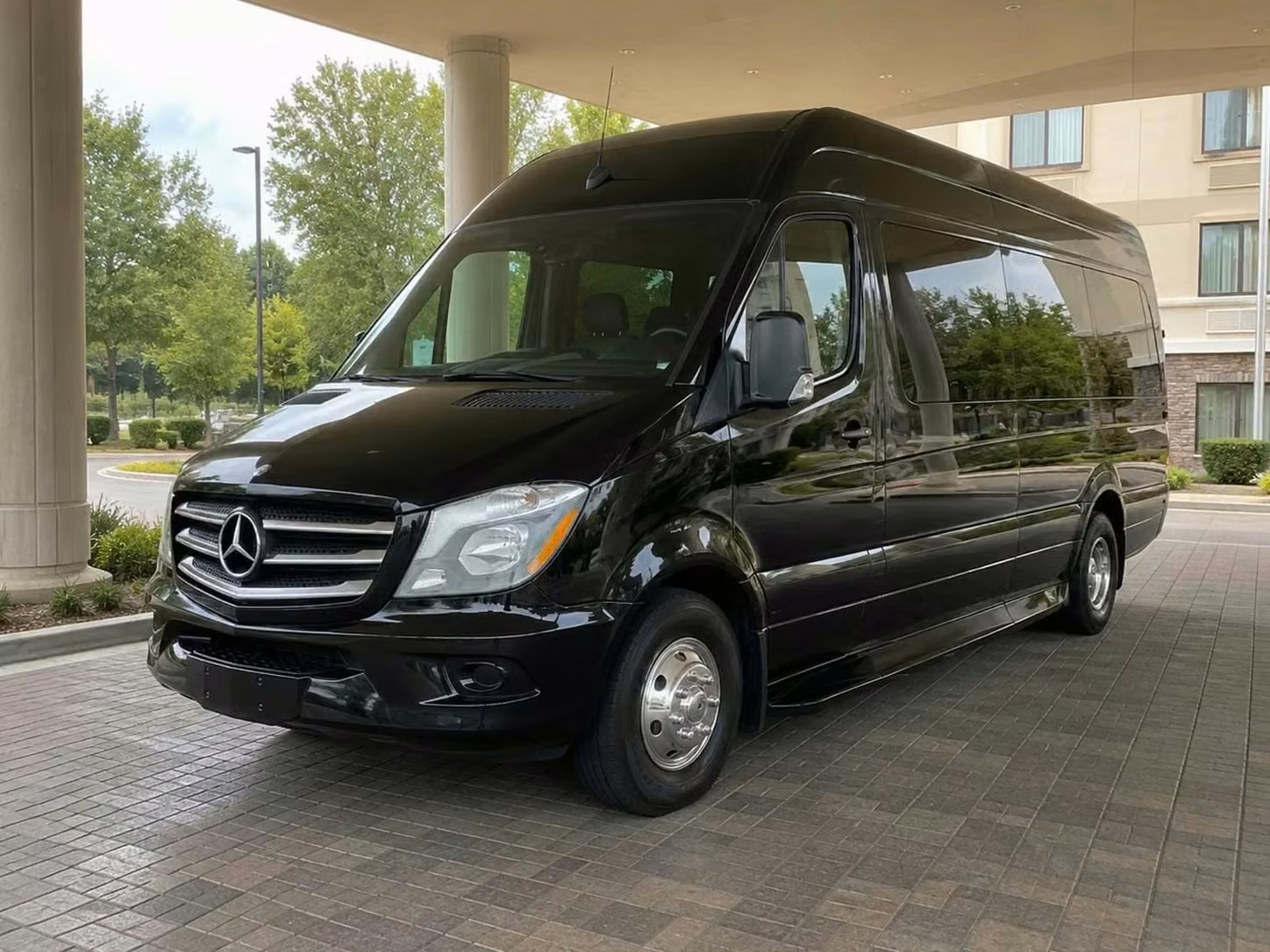 west allis sprinter van rental with driver tinted windows
